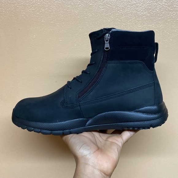 Anodyne NO. 90 Men’s Trail Worker Boots “Oil Black” Size 11 Extra Wide main image 14